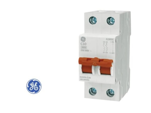 Disjuntor DIN Bipolar 10A ABB GE