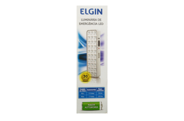 Luminária De Emergência 30 LEDs ELGIN
