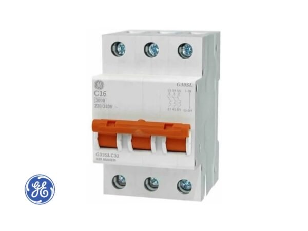 Disjuntor DIN Tripolar 16A ABB GE