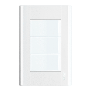 Interruptor 3 Teclas sendo 1 Simples e 2 Paralelas