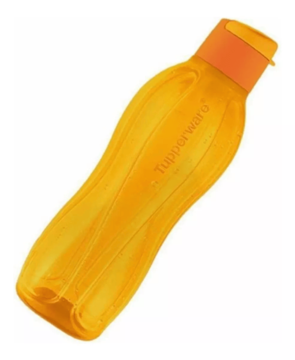 Garrafa de Água Tupperware Eco Tupper 1L Tangerina Amarela - Image 3
