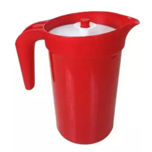 Jarra Tupperwarede 2 Litros na cor Vermelha- com tampa Conserva e Serve