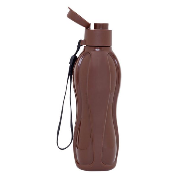 Garrafa de Água Tupperware Eco Tupper 500ml Marrom Chocolate