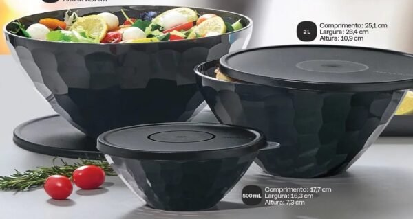 kit linha prisma tupperware de Policarbonato - Image 5