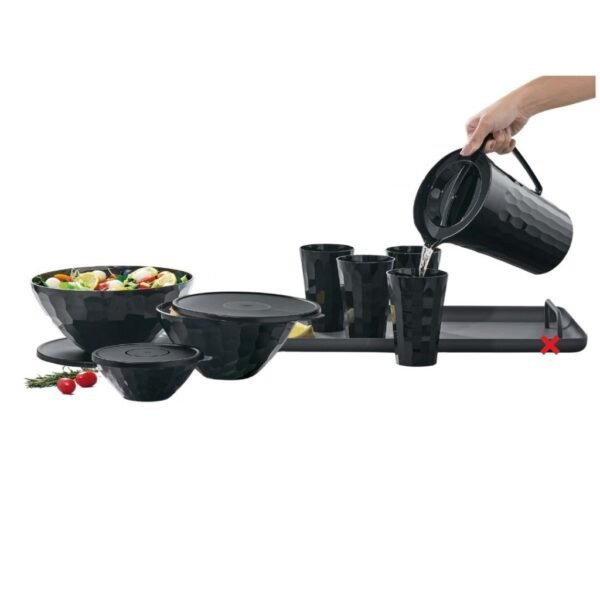 kit linha prisma tupperware de Policarbonato