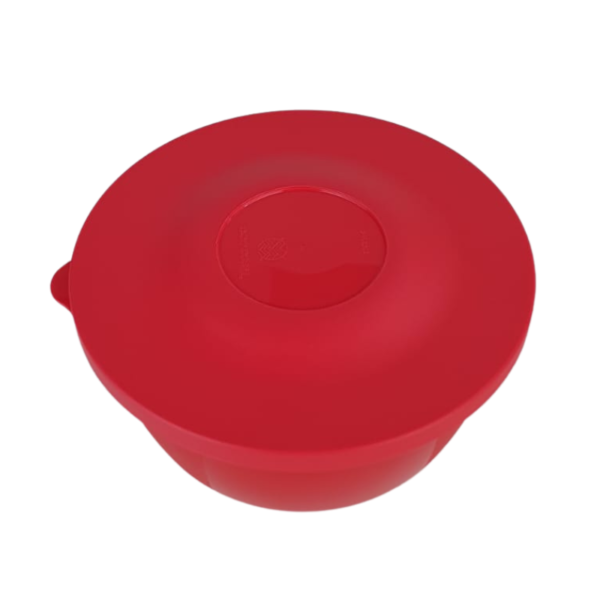 pote refri safe 400ml vermelho morango tupperware