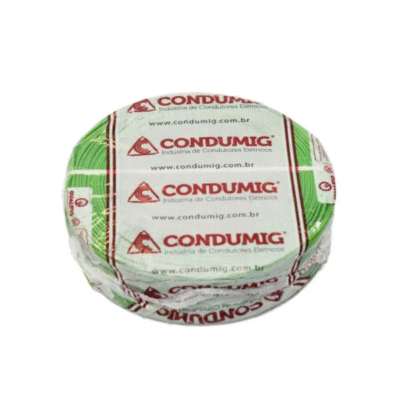 Cabo Flexível Verde 2,5mm 100m Condumig