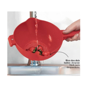 Tupperware Escorredor Indispensável Vermelho