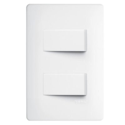 interruptor 2 tecla simples fame habitat