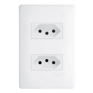 tomadas 10A dupla  HABITAT FAME 2 tomadas