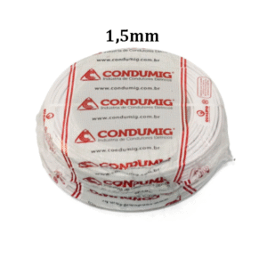 Cabo Flexível  1,5mm Branco 100m Condumig