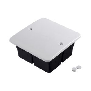 Caixa Passagem PVC 15x15cm Embutir Branca Mondiale